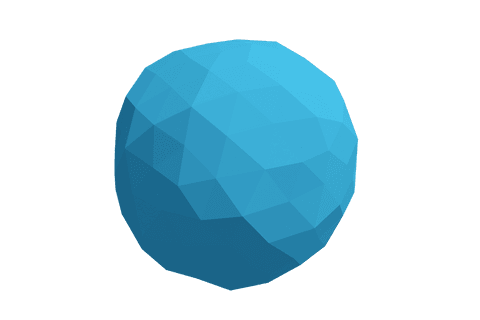 abstract blue polygon shape on transparent background - Download Free Stock Videos Pikwizard.com
