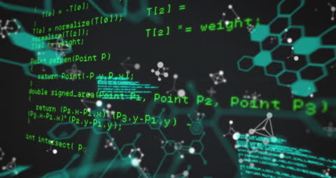 Code Overlay on Digital Network with Globe Animation