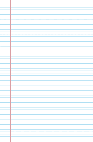 digital notebook page with blue lines on transparent background - Download Free Stock Videos Pikwizard.com