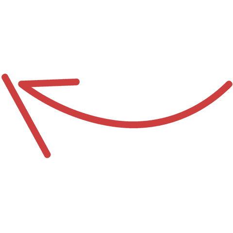 red curved arrow on transparent background for mockups - Download Free Stock Videos Pikwizard.com