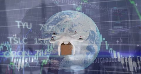 Drone Integrating with Global Digital Interface