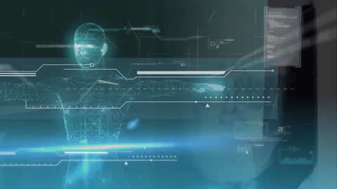 Futuristic Global Networking Interface Animation