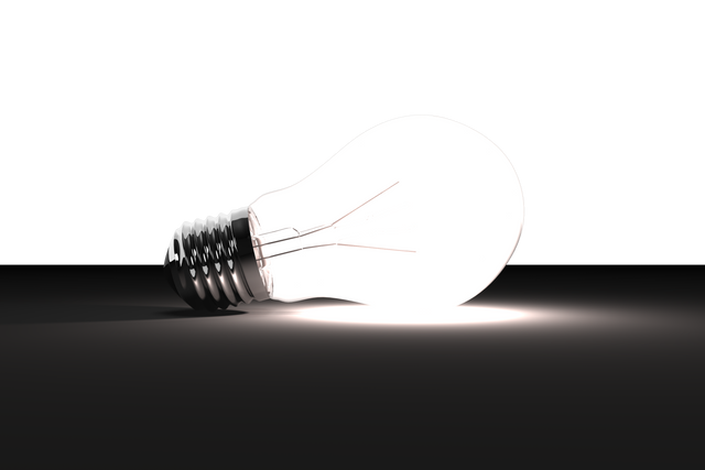 Glowing Light Bulb Isolated on Transparent Background Illlustration - Download Free Stock Videos Pikwizard.com