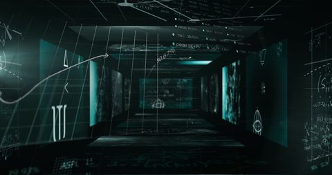 Futuristic Interface with Scientific Data and Analytics Visuals - Download Free Stock Images Pikwizard.com