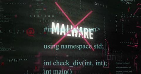 Crossing Out Malware Warning with Neon Magenta X over C++ Code and Binary Interface