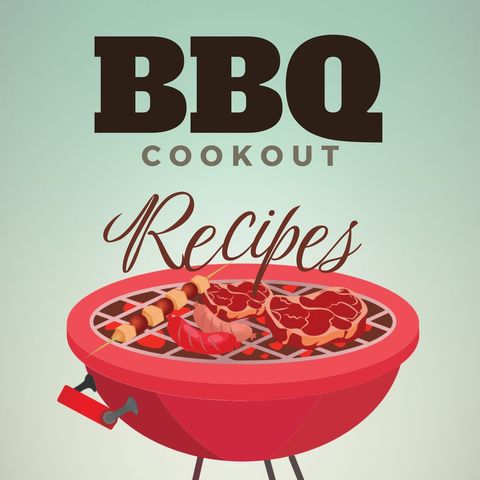 barbecue cookout recipes concept with graphic design elements - Download Free Stock Templates Pikwizard.com