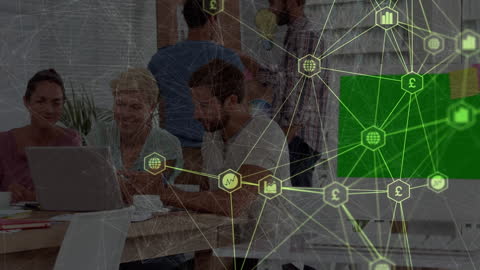 Global Connectivity in Modern Business Meeting