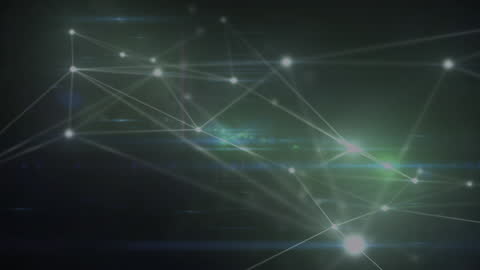 Abstract Light Connections for Technology Networks Concept