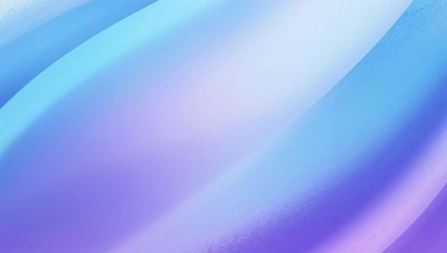 Pastel blue purple diagonal gradient with soft glow and grain texture for modern designs