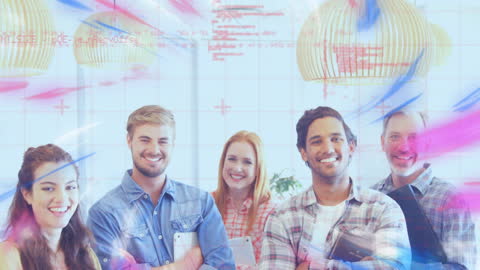 Dynamic Teamwork in Tech Industry with Coding and Innovation