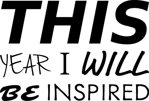 Inspirational message on transparent png background