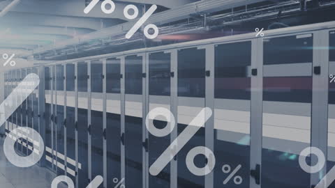 Data Center Network and Digital Percentile Graphics