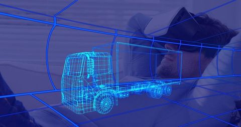 Virtual reality enhancing truck design in home environment