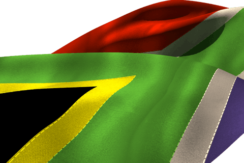transparent waving south african flag in close-up view - Download Free Stock Videos Pikwizard.com