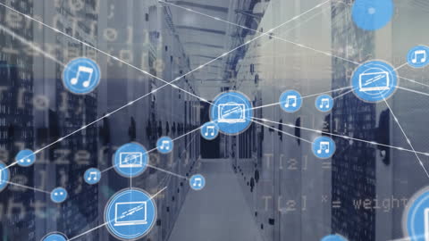 Digital Network Connections Over Data Center