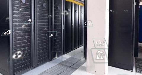 Eco-Friendly Data Servers and Technology Concept - Download Free Stock Images Pikwizard.com