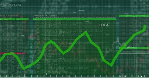 Digital Interface with Data Processing Visualization - Download Free Stock Images Pikwizard.com