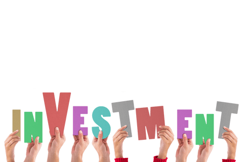 transparent illustrative hands holding investment text - Download Free Stock Videos Pikwizard.com