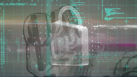Innovative Digital Security Concept with Data Connections