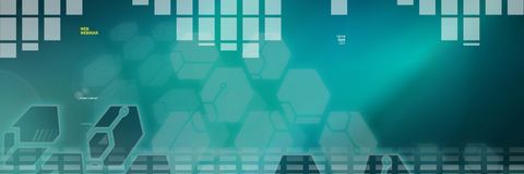 Futuristic Green Webinar Technology Background with Geometric Shapes - Download Free Stock Templates Pikwizard.com