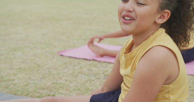 Happy Diverse Girls Doing Stretching Exercises on School Field - Download Free Stock Images Pikwizard.com