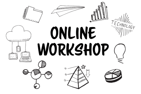 Digital Symbols and Network Concept on Transparent Background