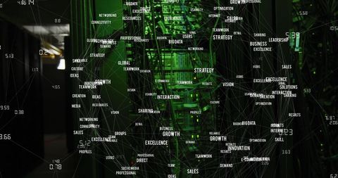 Advanced Cloud Computing and Data Processing Technology - Download Free Stock Images Pikwizard.com