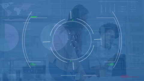 Digitally Enhanced Financial Dashboard Presentation with Team Collaboration