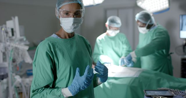 Medical Team in Surgery Operating Room - Download Free Stock Images Pikwizard.com