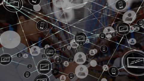 Broad Online Global Network Connecting Technology and Business