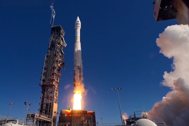 Launch of Atlas V LDCM, from Vandenberg AFB, California - Download Free Stock Photos Pikwizard.com