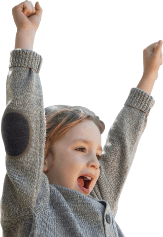 Cheerful Young Boy Enjoying Outdoor Adventure Transparent