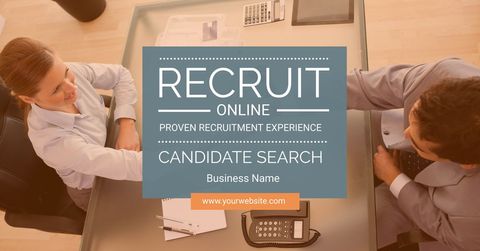 Digital Recruitment Service with Professional Collaboration - Download Free Stock Templates Pikwizard.com