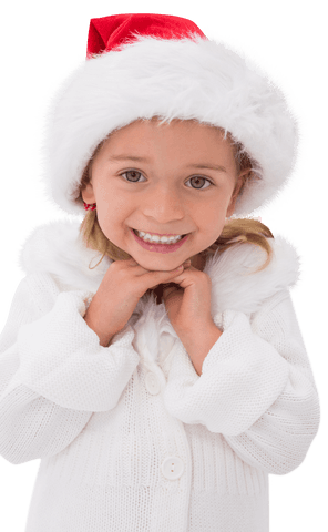 smiling child wearing transparent santa hat celebrates festive christmas - Download Free Stock Videos Pikwizard.com