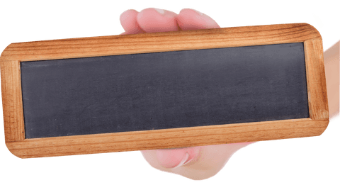 hand holding wooden sign with space for inscription on transparent background - Download Free Stock Videos Pikwizard.com