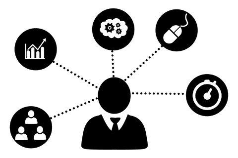 Business Icons Set on Transparent Background for Digital Applications - Download Free Stock Videos Pikwizard.com