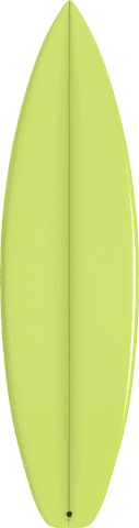 Yellow Surfboard Illustration on Transparent Background for Summer Sports Projects - Download Free Stock Videos Pikwizard.com