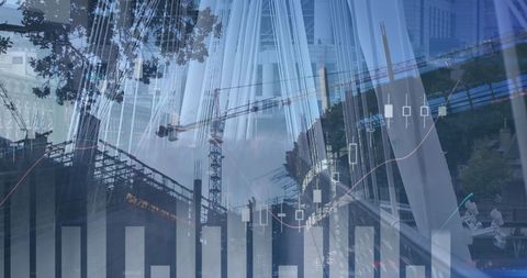 Financial Growth and Urban Development Interface - Download Free Stock Images Pikwizard.com
