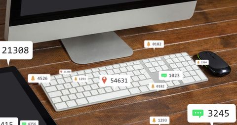 Digital Marketing and Social Media Engagement Data Visualization - Download Free Stock Images Pikwizard.com