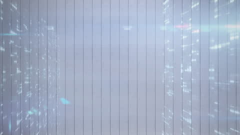 Abstract Sci-Fi Background with Digital Light Effects