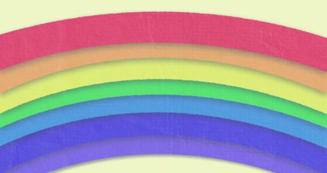 Vibrant Abstract Rainbow Pattern on Soft Pastel Background - Download Free Stock Images Pikwizard.com