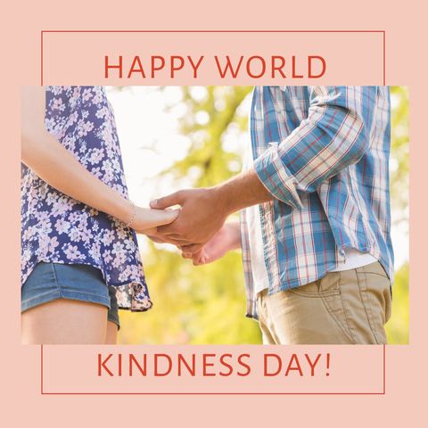 Diverse Couple Celebrating World Kindness Day - Download Free Stock Templates Pikwizard.com