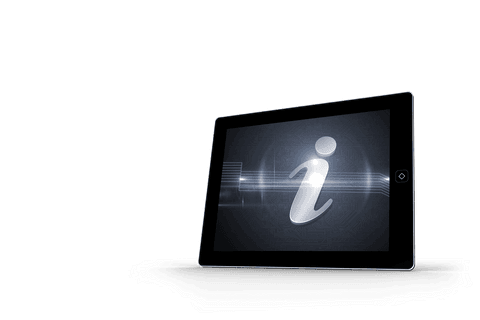 transparent information icon on digital tablet screen - Download Free Stock Videos Pikwizard.com