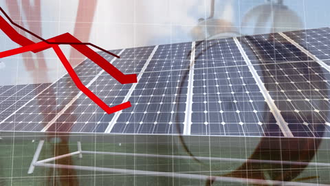 Composite View of Renewable Energy Solutions and Business Graphs
