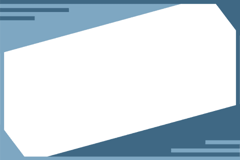 Blue Geometric Frame with Transparent Background for Social Media Design - Download Free Stock Videos Pikwizard.com