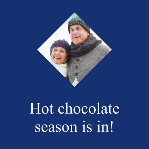 happy senior couple embracing warm winter vibes together - Download Free Stock Templates Pikwizard.com