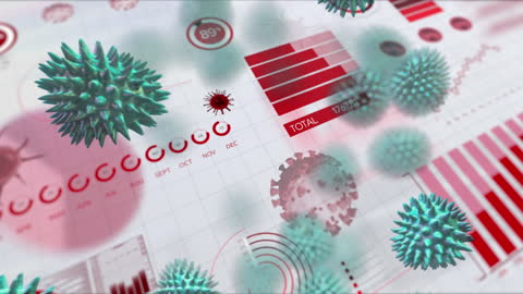 Covid-19 Data Processing with Virus Cells and Graphs