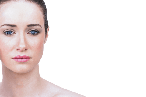 transparent portrait caucasian woman blue eyes health beauty - Download Free Stock Videos Pikwizard.com