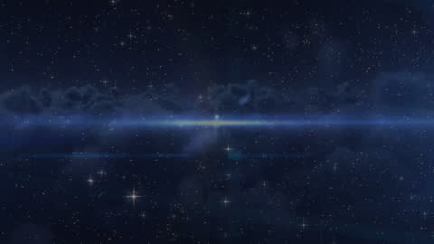 Ethereal Purple Starfield with Dynamic Light Movement