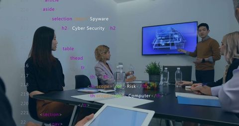 Presenting Modern Technology Solutions in Conference Room